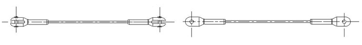 System GC10 - Swage Fork to Swage Fork