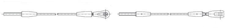 System GC4 - 'Stylite' Conical Wirelock Resin Spelter Socket to Adjustable Fork Socket